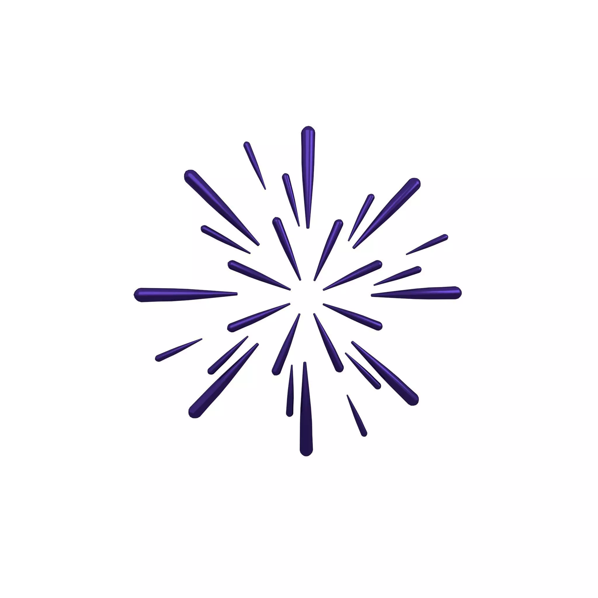 Fireworks v1 016 Low-poly 3D model_0