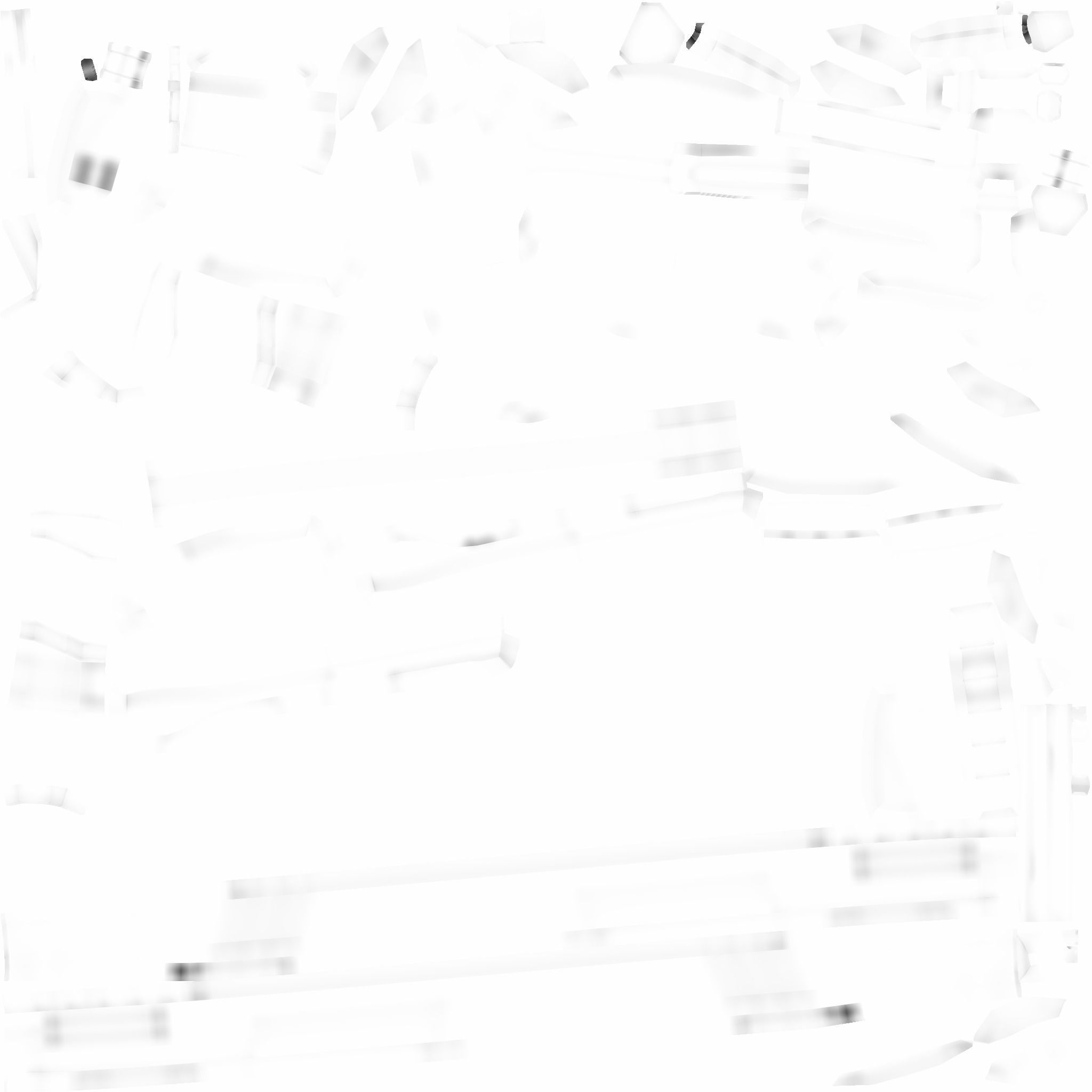 Sci-Fi Sniper Rifle 02 - Golden Luxury Gun Low-poly 3D model_23