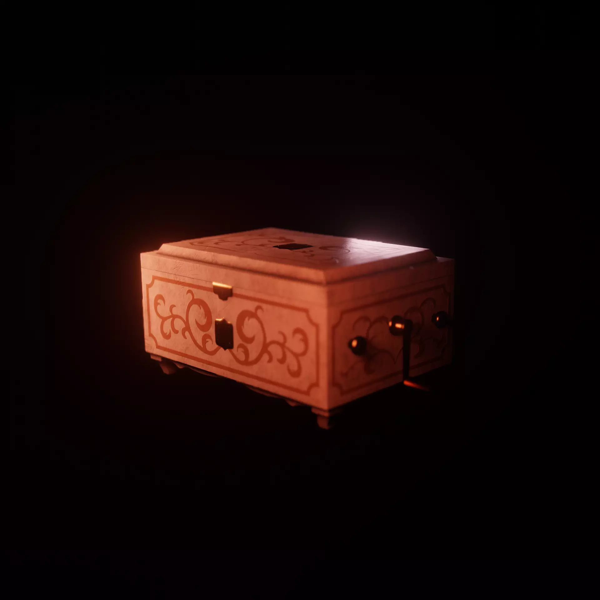 Tapion s music box Dragon ball Z 3D model_0