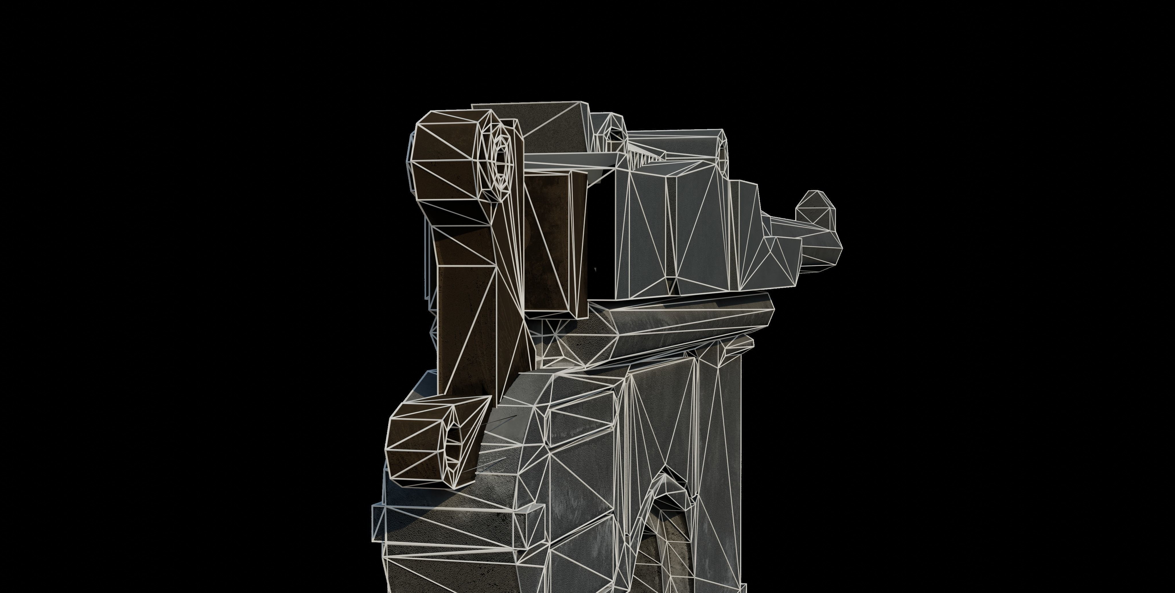 Mauser C96 Low-poly 3D model_31