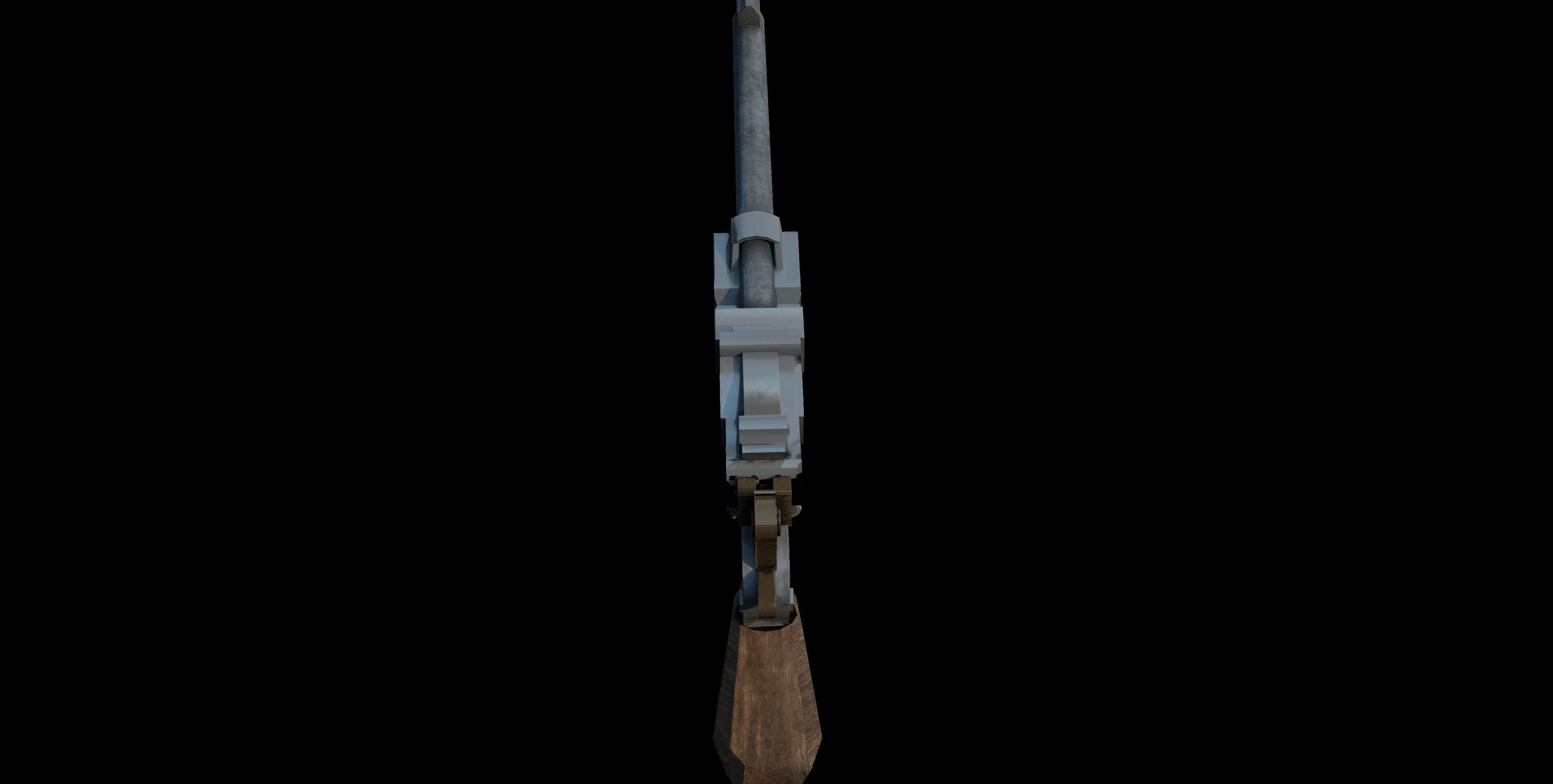 Mauser C96 Low-poly 3D model_21