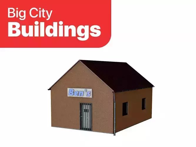 Big City Buildings - House 001