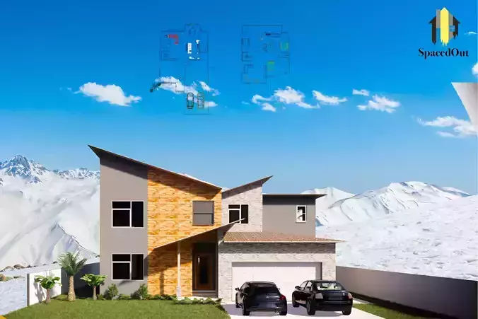 Modern American home 