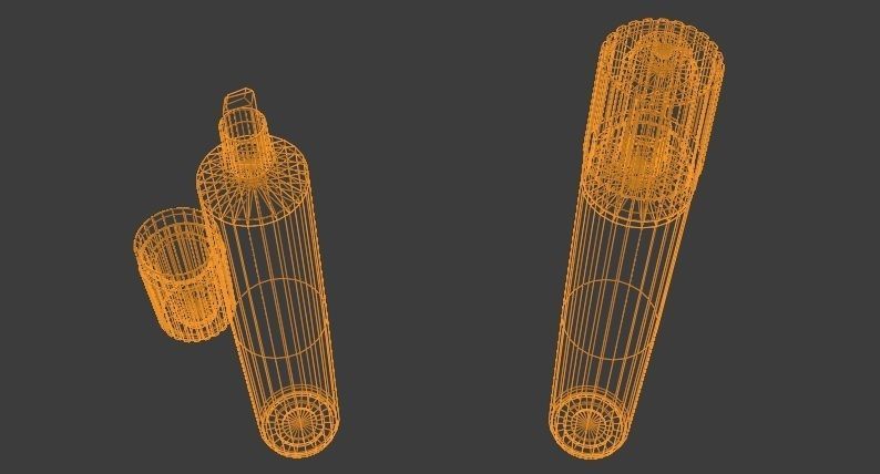 Marker Pen 3D Model Low-poly 3D model_16