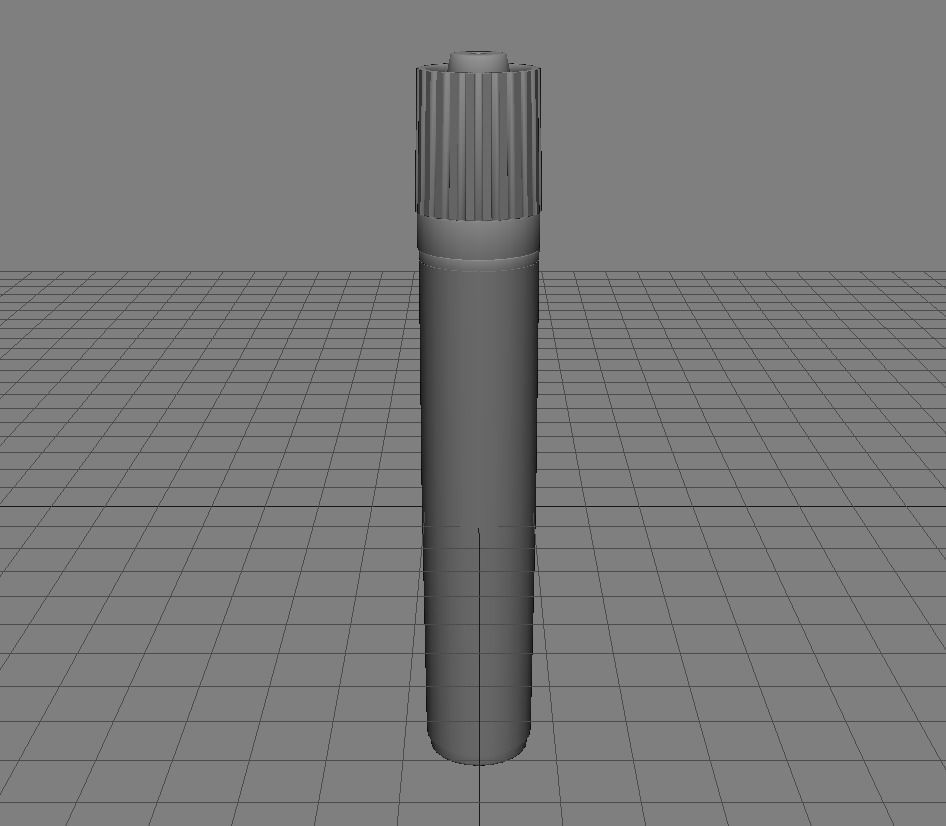 Marker Pen 3D Model Low-poly 3D model_6