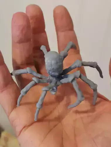 Mandolorian Ice Spider from Mandalorian - 3 poses 3D print model