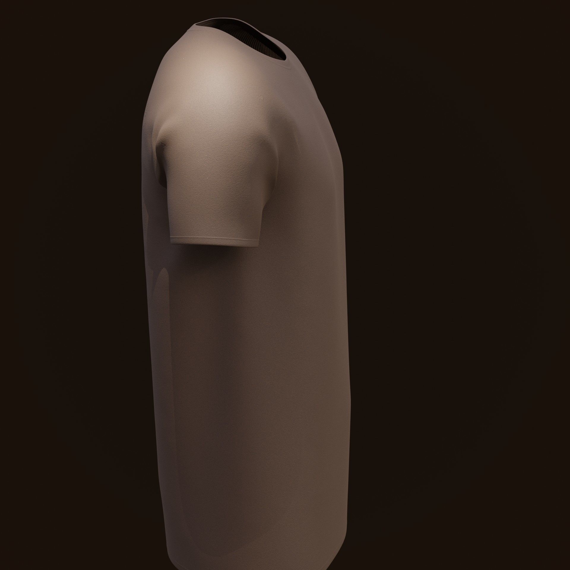 T-shirt t - shirt 3D model_8