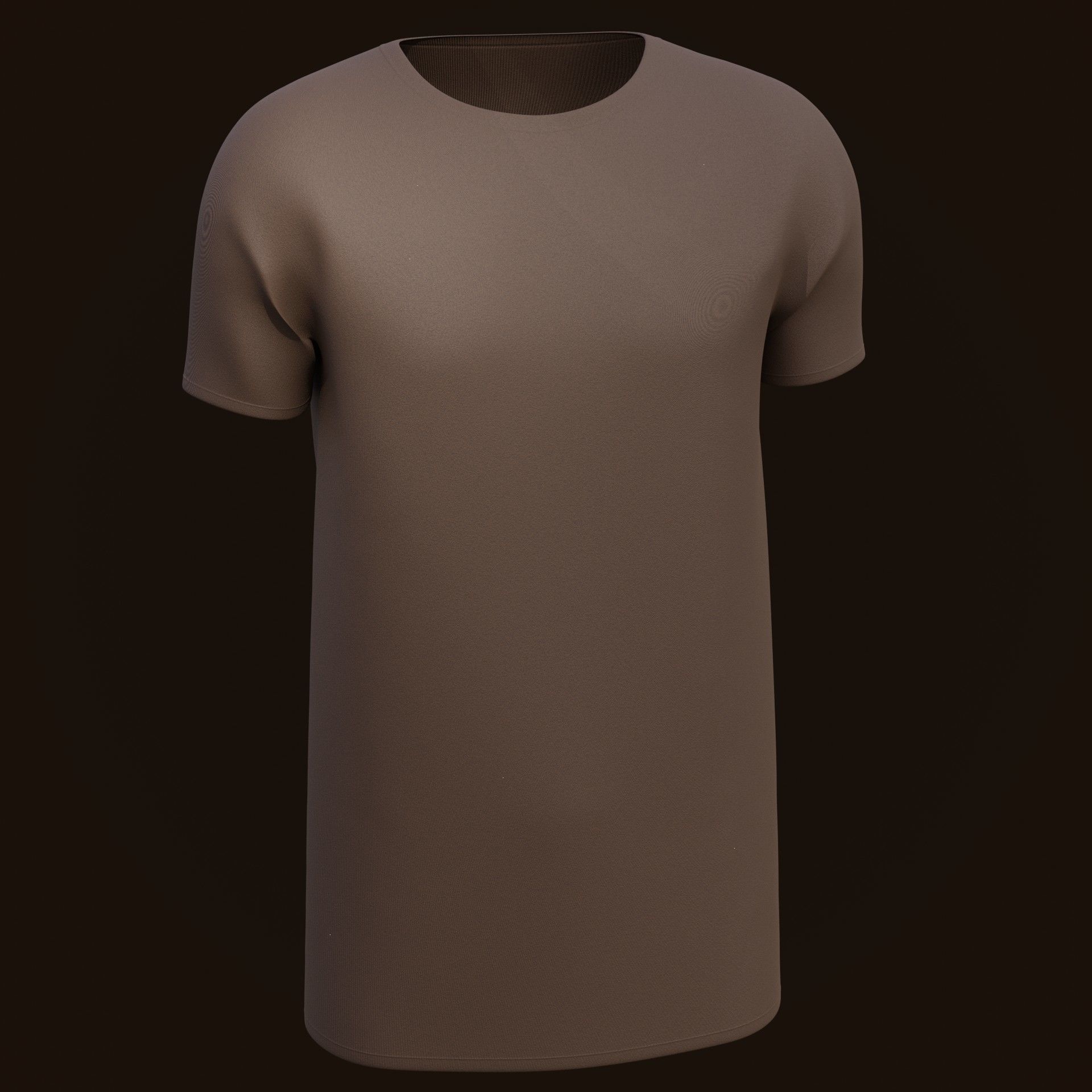 T-shirt t - shirt 3D model_4