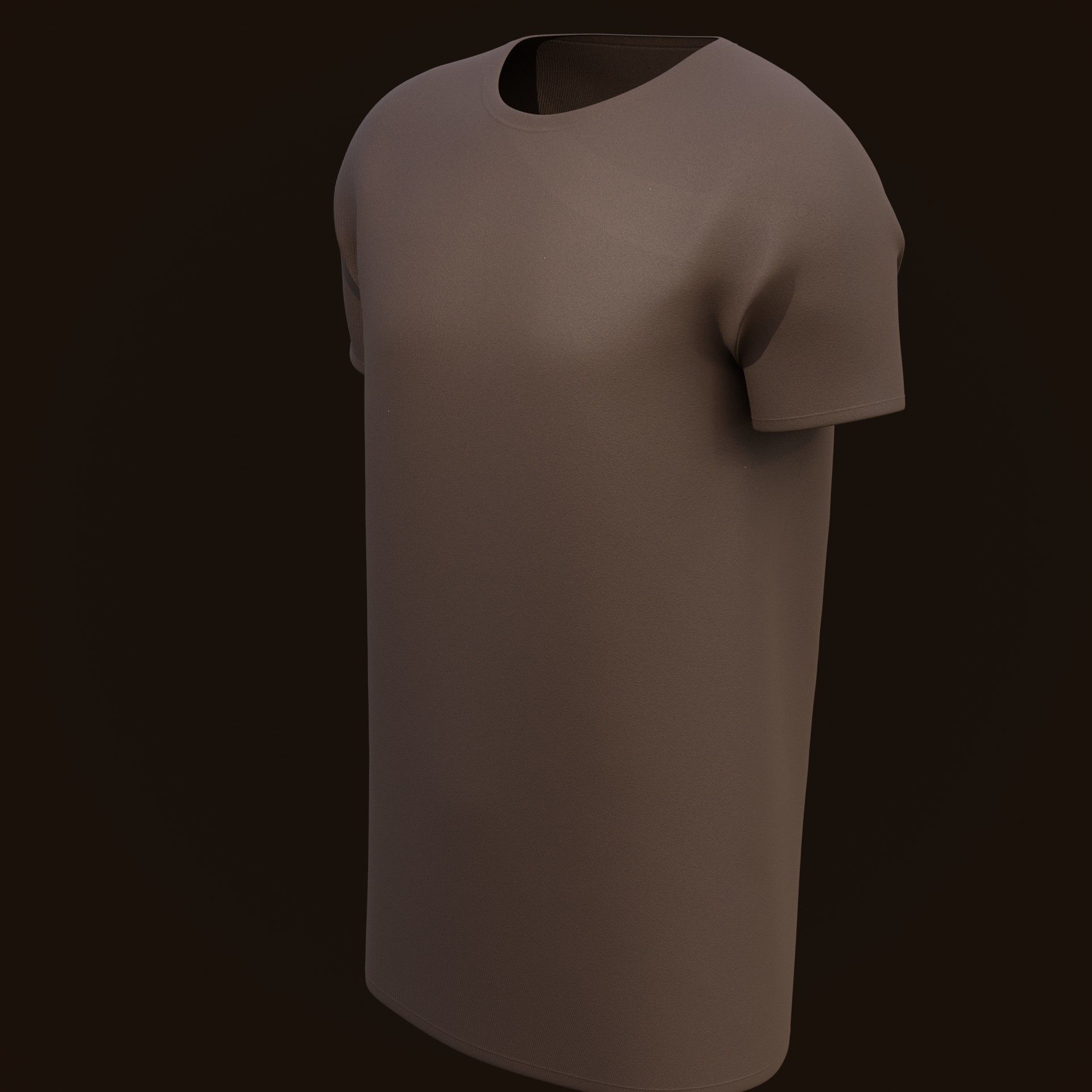 T-shirt t - shirt 3D model_17