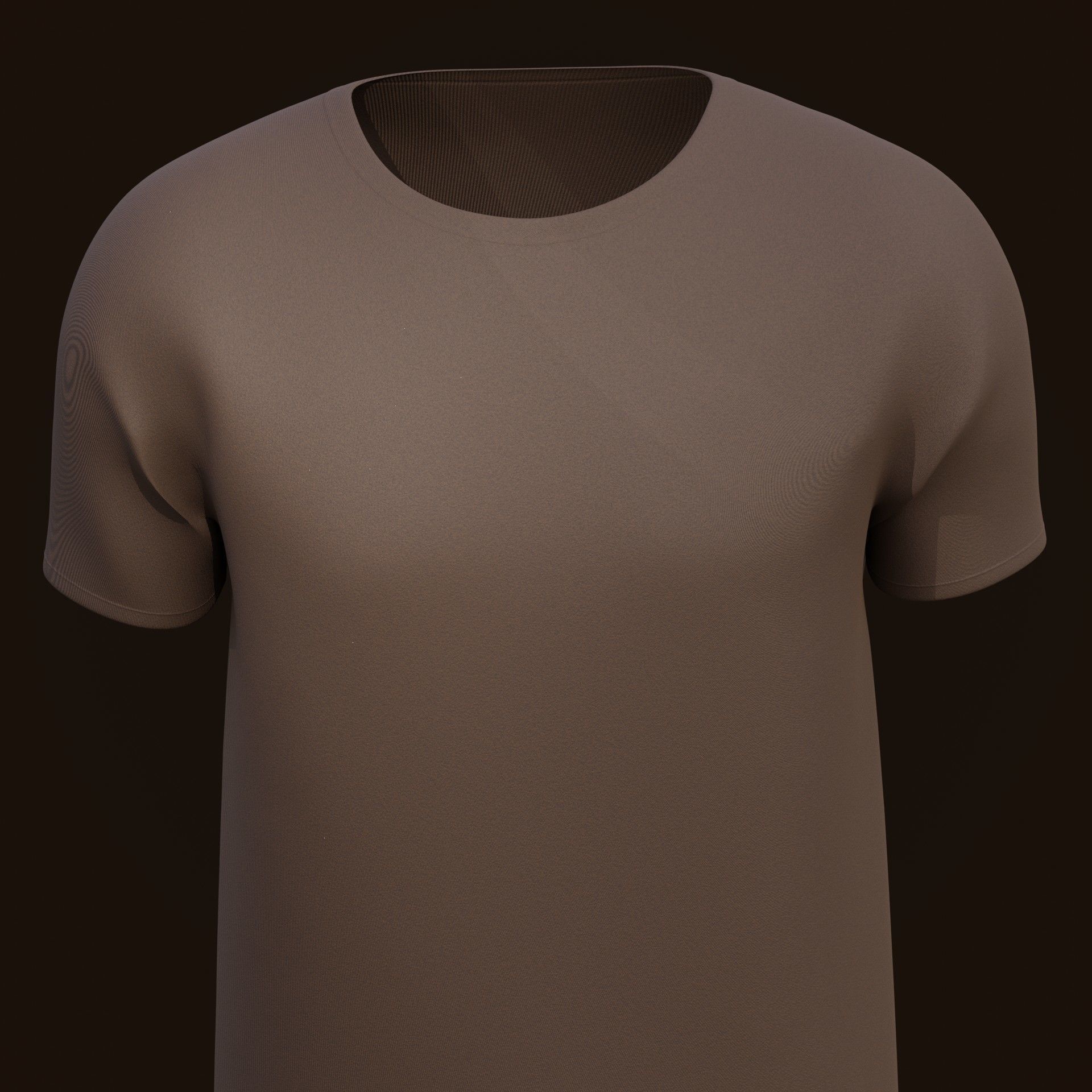 T-shirt t - shirt 3D model_1