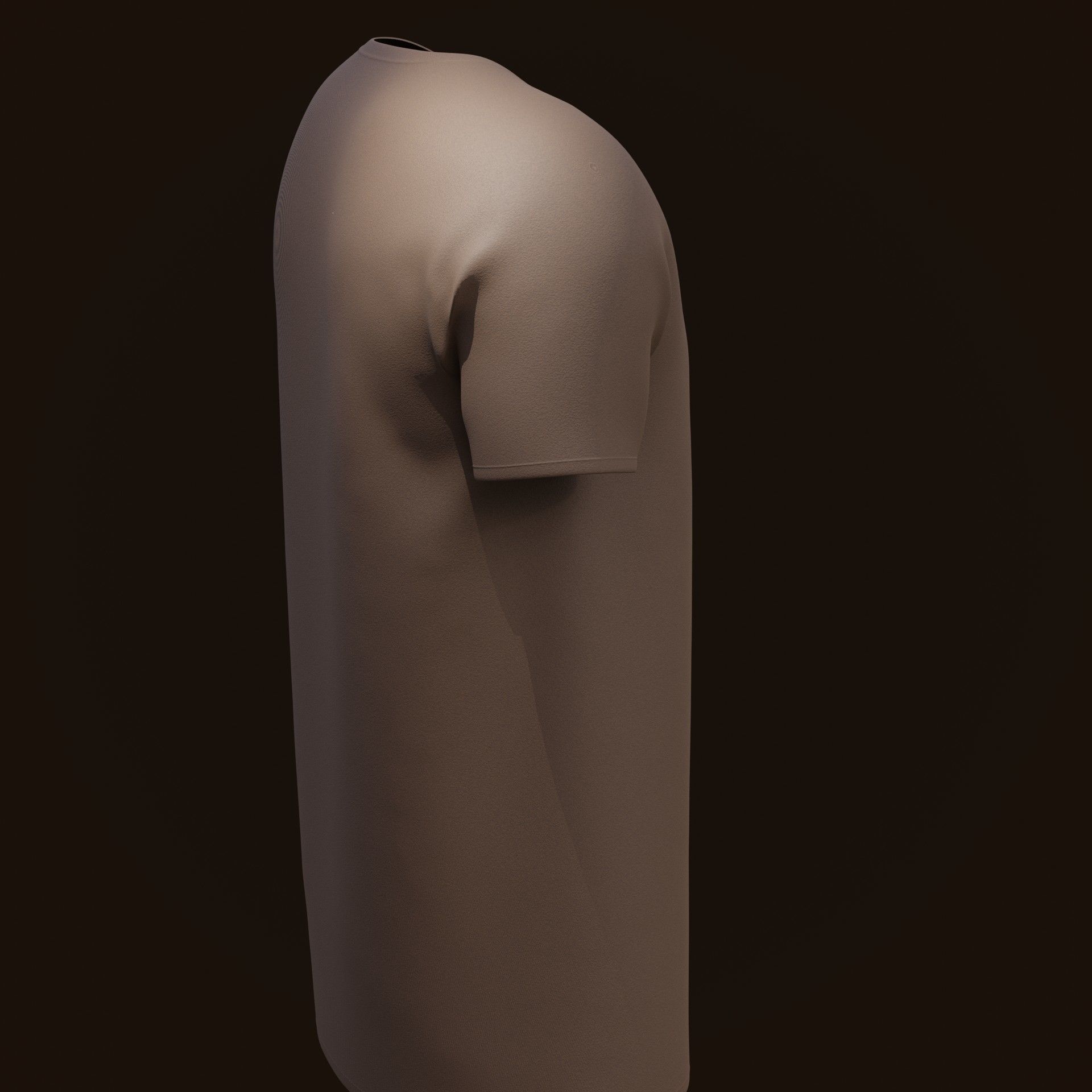 T-shirt t - shirt 3D model_9