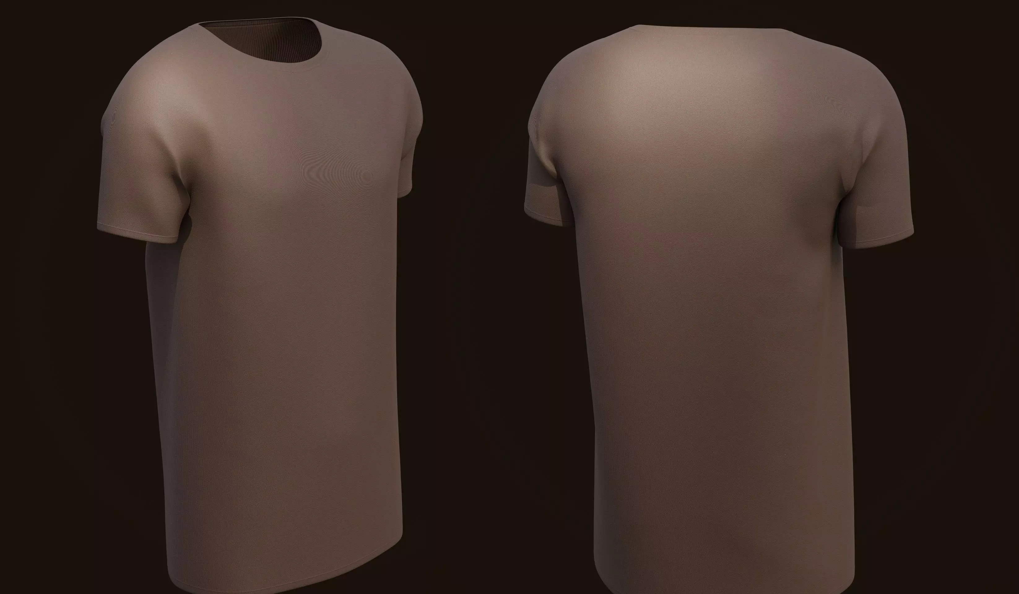 T-shirt t - shirt 3D model_0