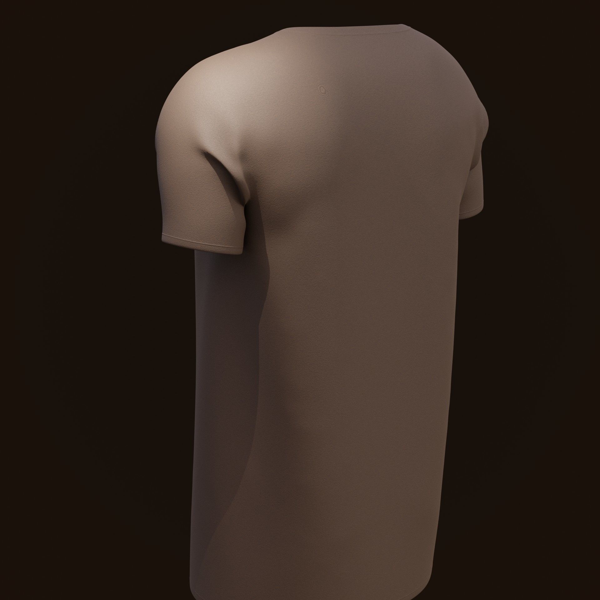 T-shirt t - shirt 3D model_13