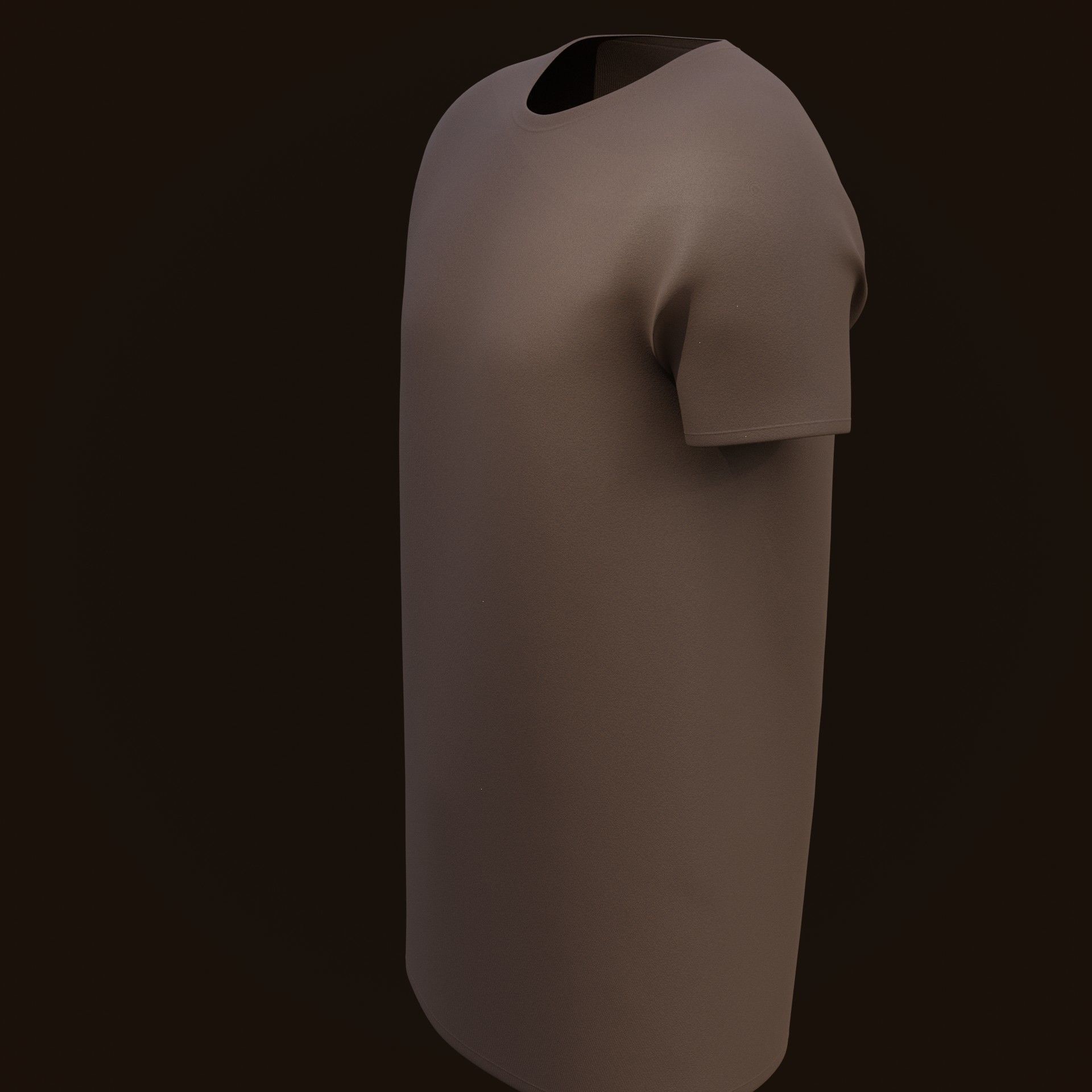 T-shirt t - shirt 3D model_16