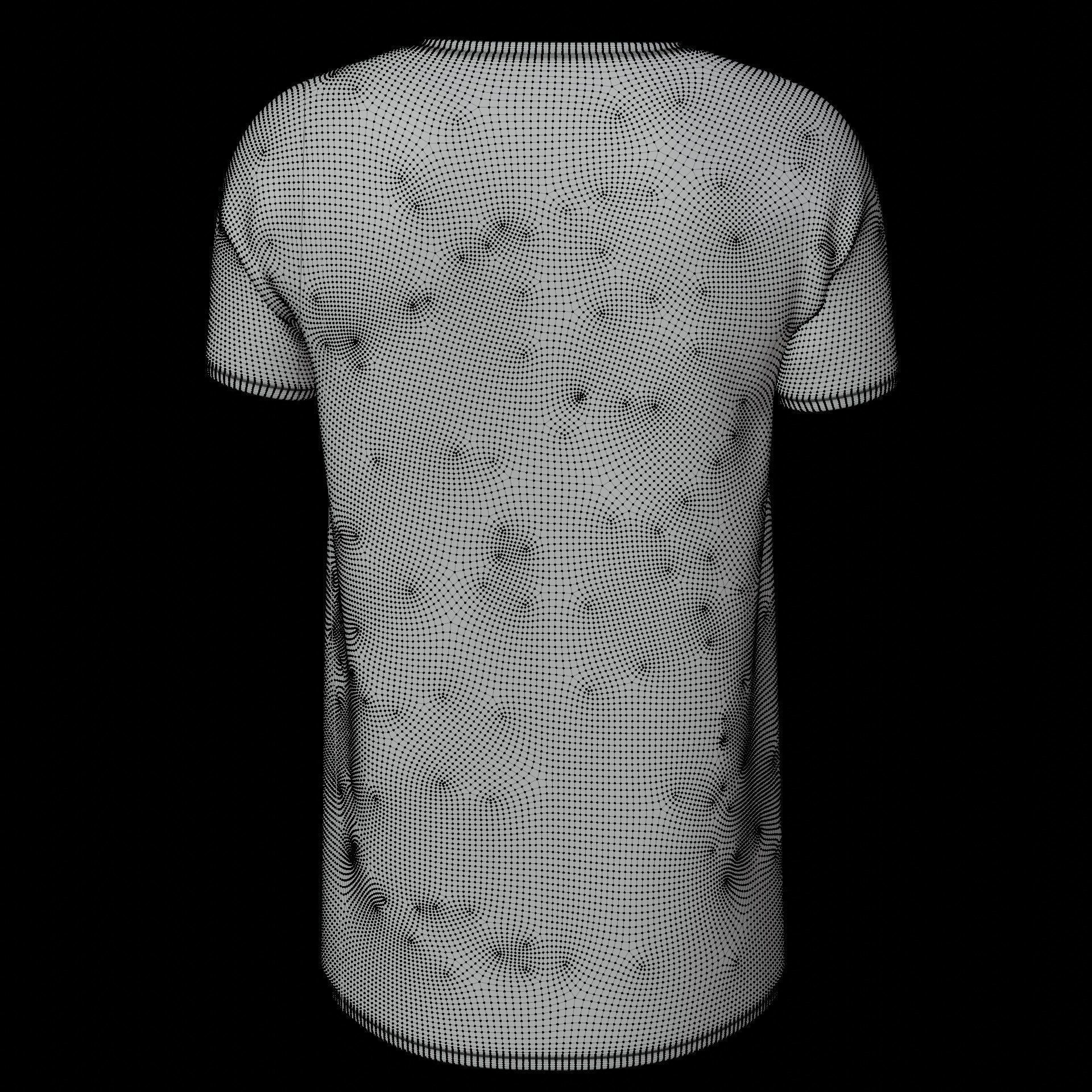 T-shirt t - shirt 3D model_25