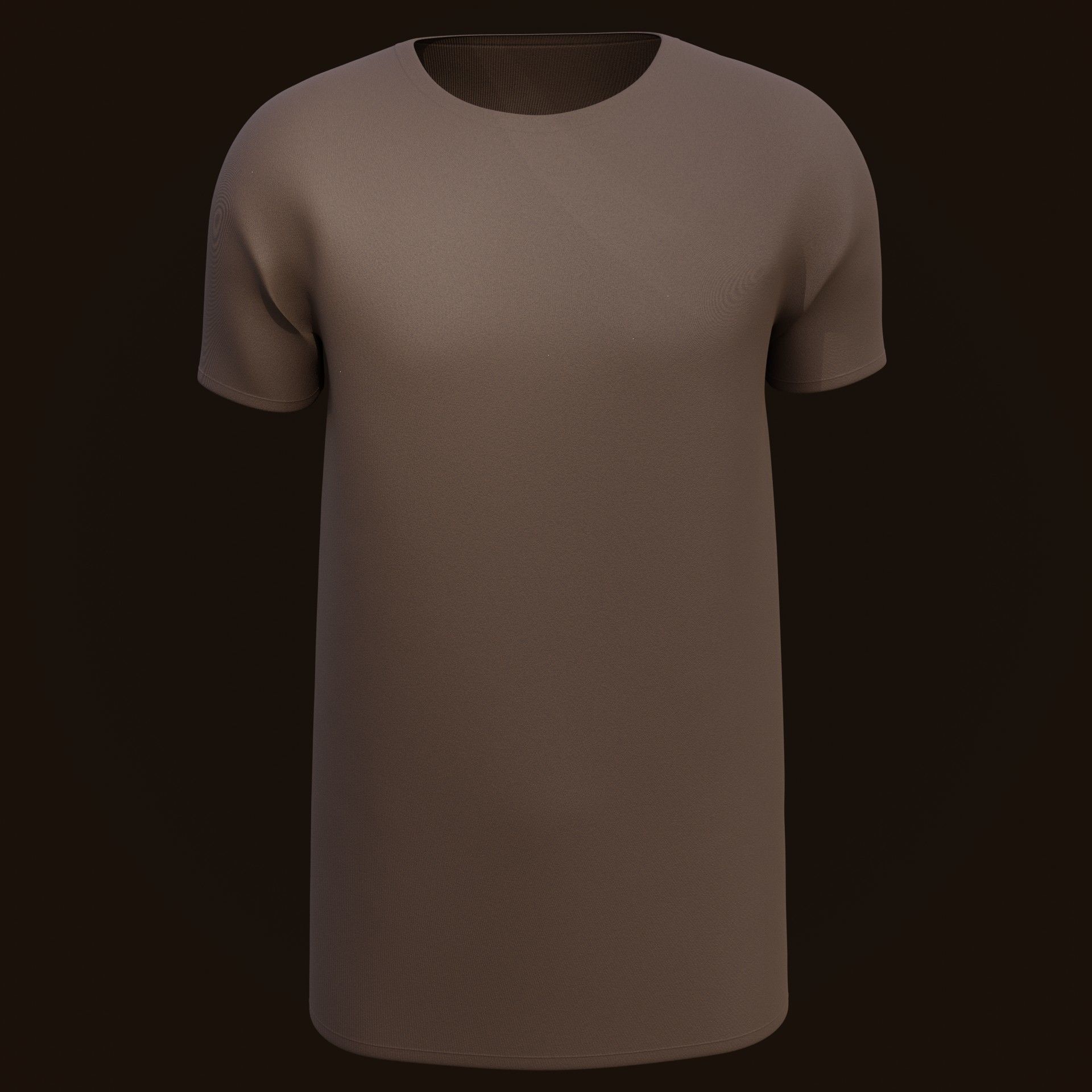 T-shirt t - shirt 3D model_3