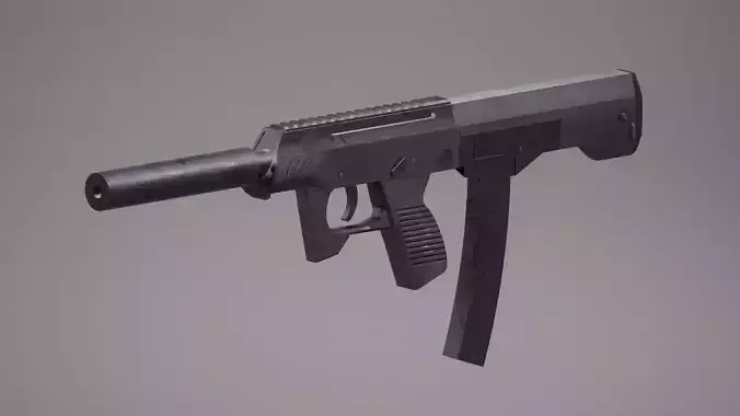 Type 05 JS Rigged PBR Low-poly 3D model