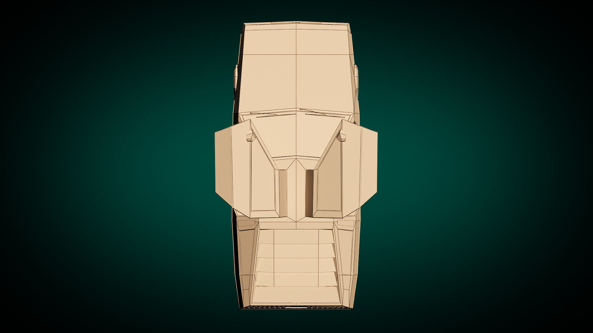 Low Poly Sports Car 04 Low-poly 3D model_14