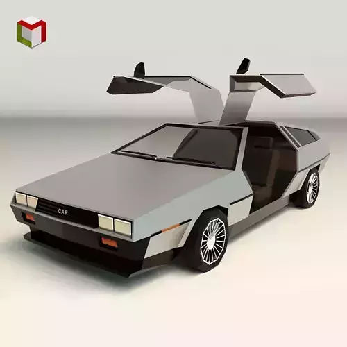Low Poly Sports Car 04 Low-poly 3D model Low Poly Sports Car 04 Low-poly 3D model