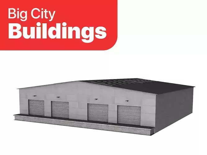 Big City Buildings - Warehouse 002