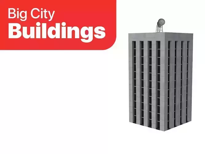 Big City Buildings - Office 002