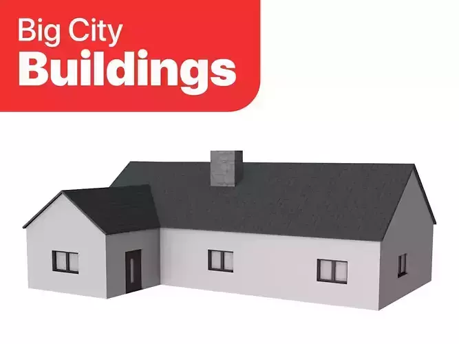 Big City Buildings - House 006