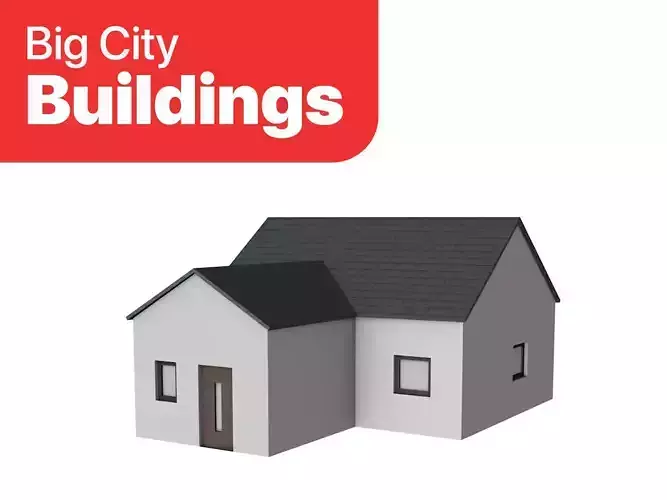 Big City Buildings - House 003