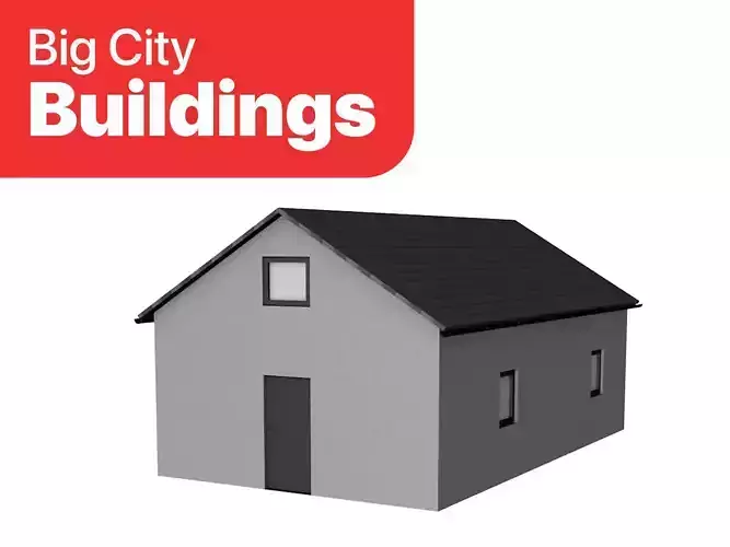 Big City Buildings - House 002