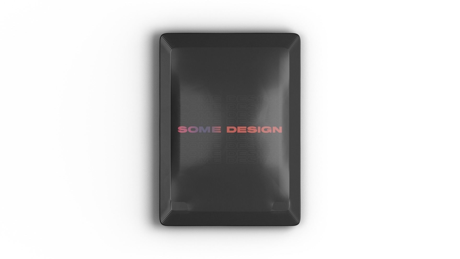 Pack of 5 sachets 3D model_1