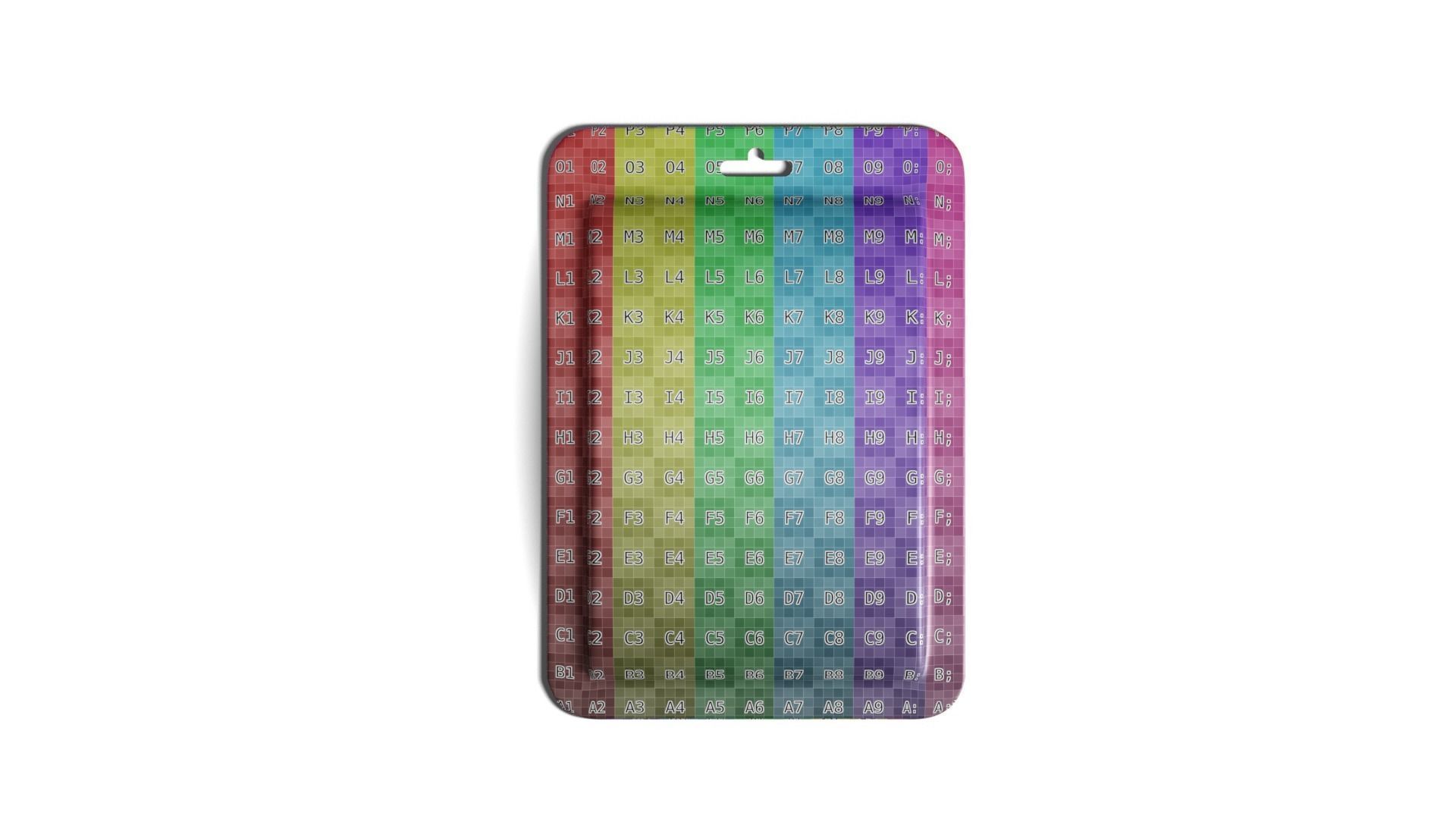 Pack of 5 sachets 3D model_6