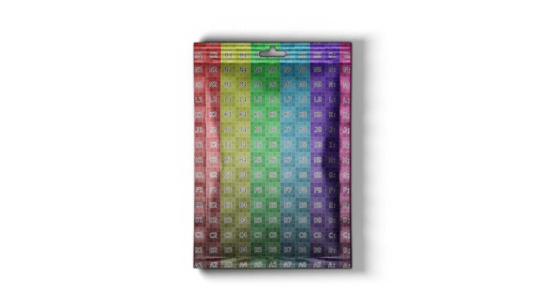 Pack of 5 sachets 3D model_15