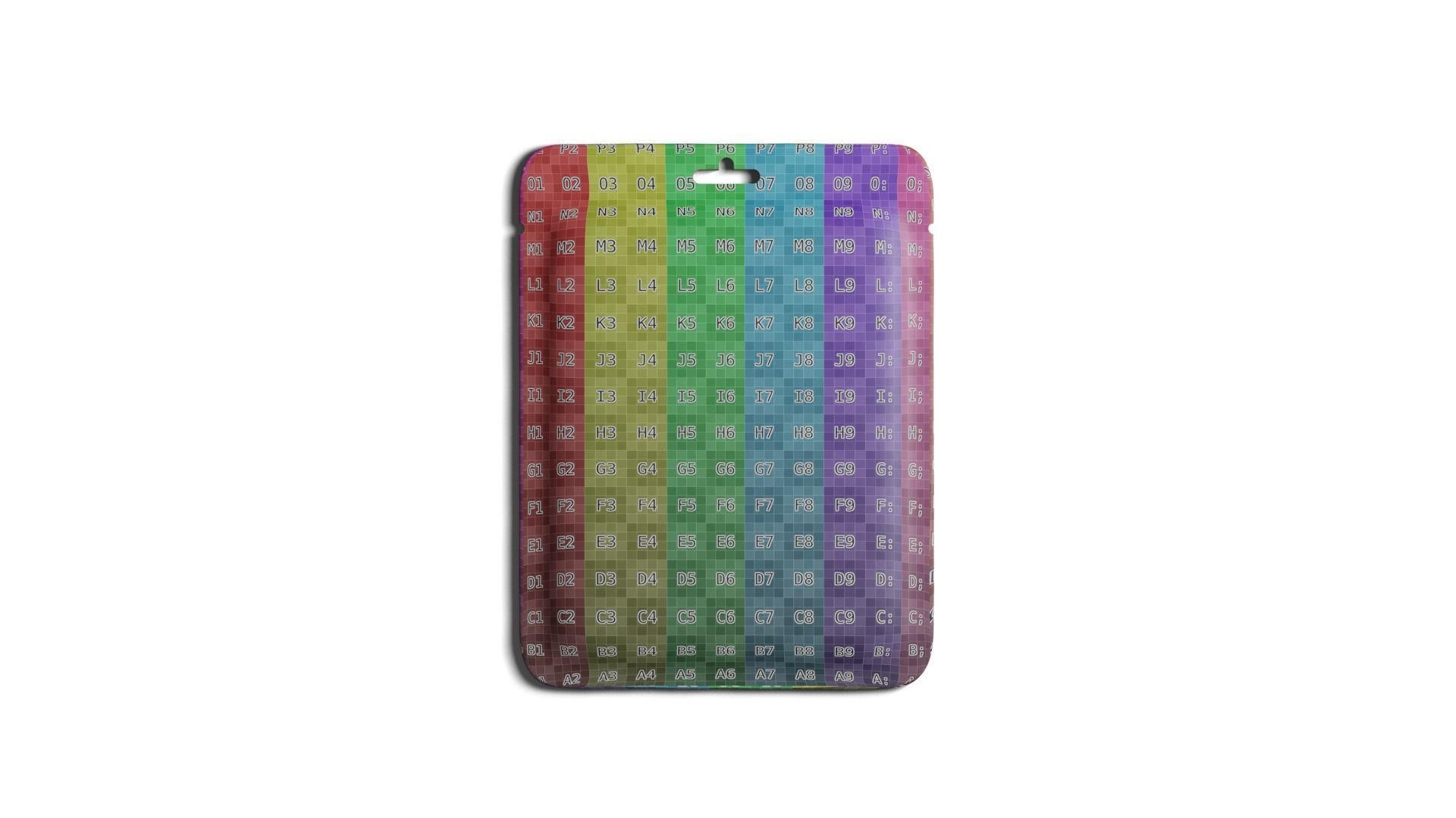 Pack of 5 sachets 3D model_9