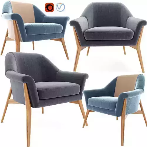 Rex Velvet Armchair