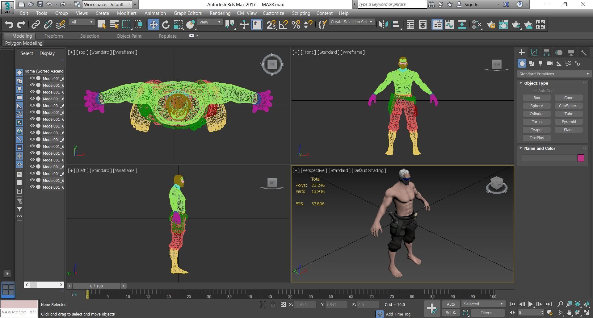 139 - Male Character 3D model_12