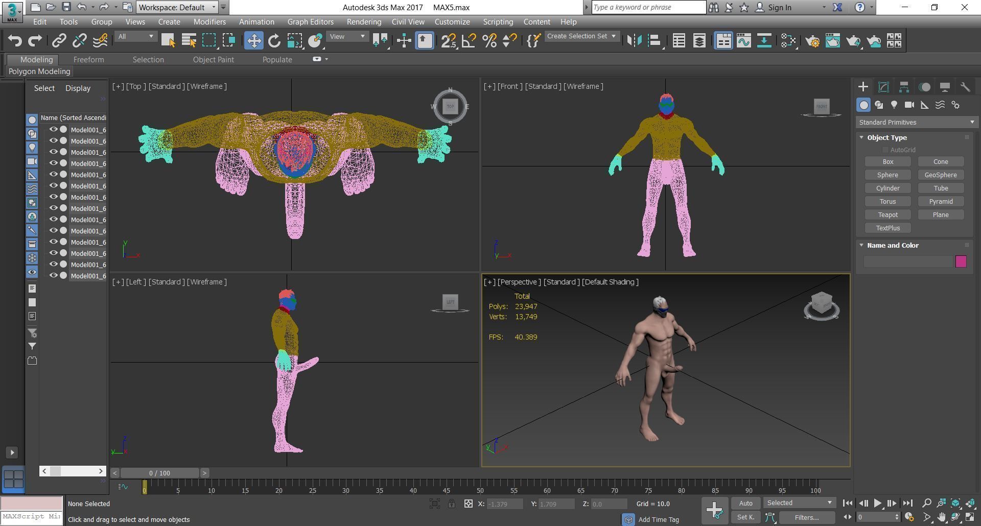 139 - Male Character 3D model_14