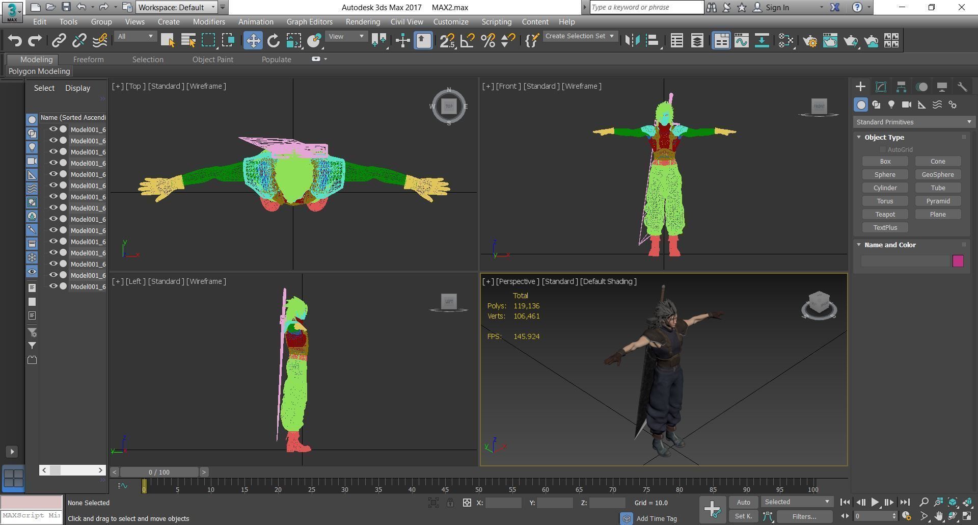 140 - Male Character 3D model_14