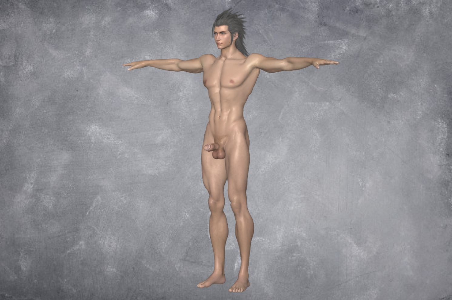 140 - Male Character 3D model_2