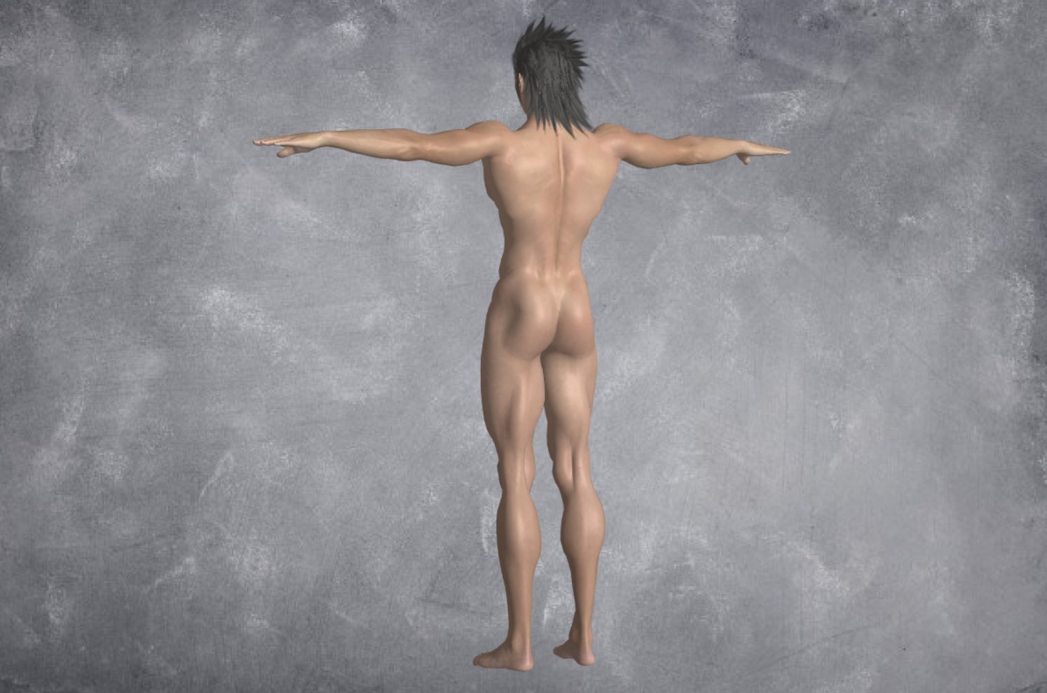 140 - Male Character 3D model_8