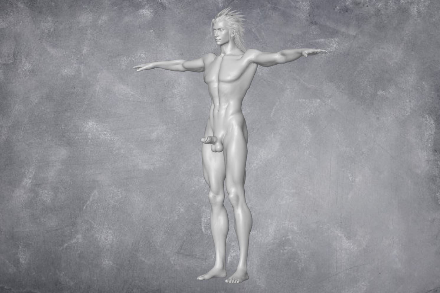 140 - Male Character 3D model_6