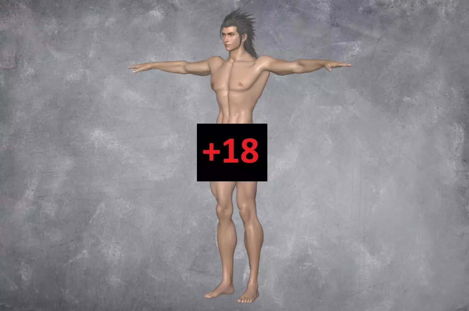 140 - Male Character 3D model_0