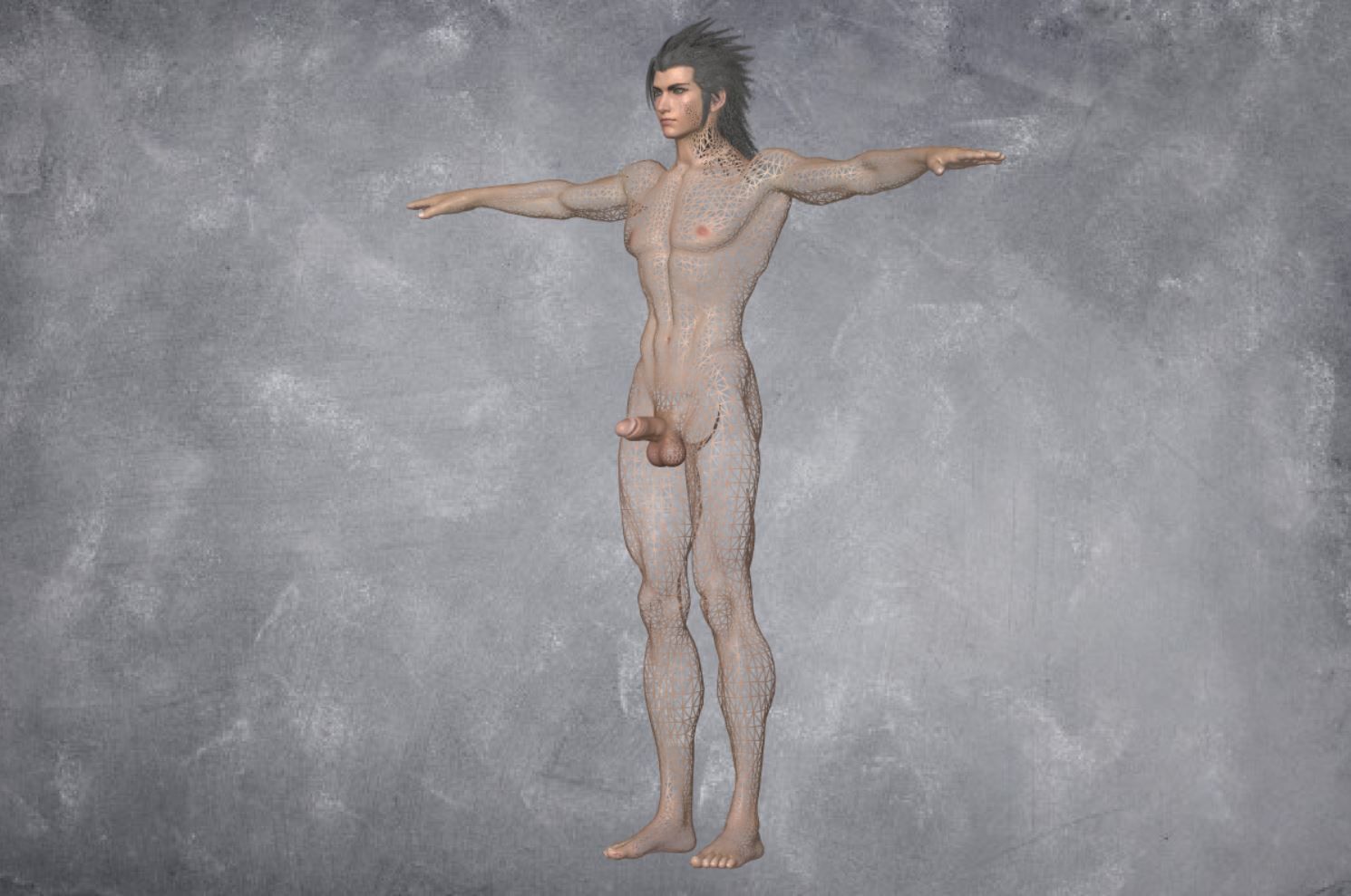 140 - Male Character 3D model_5