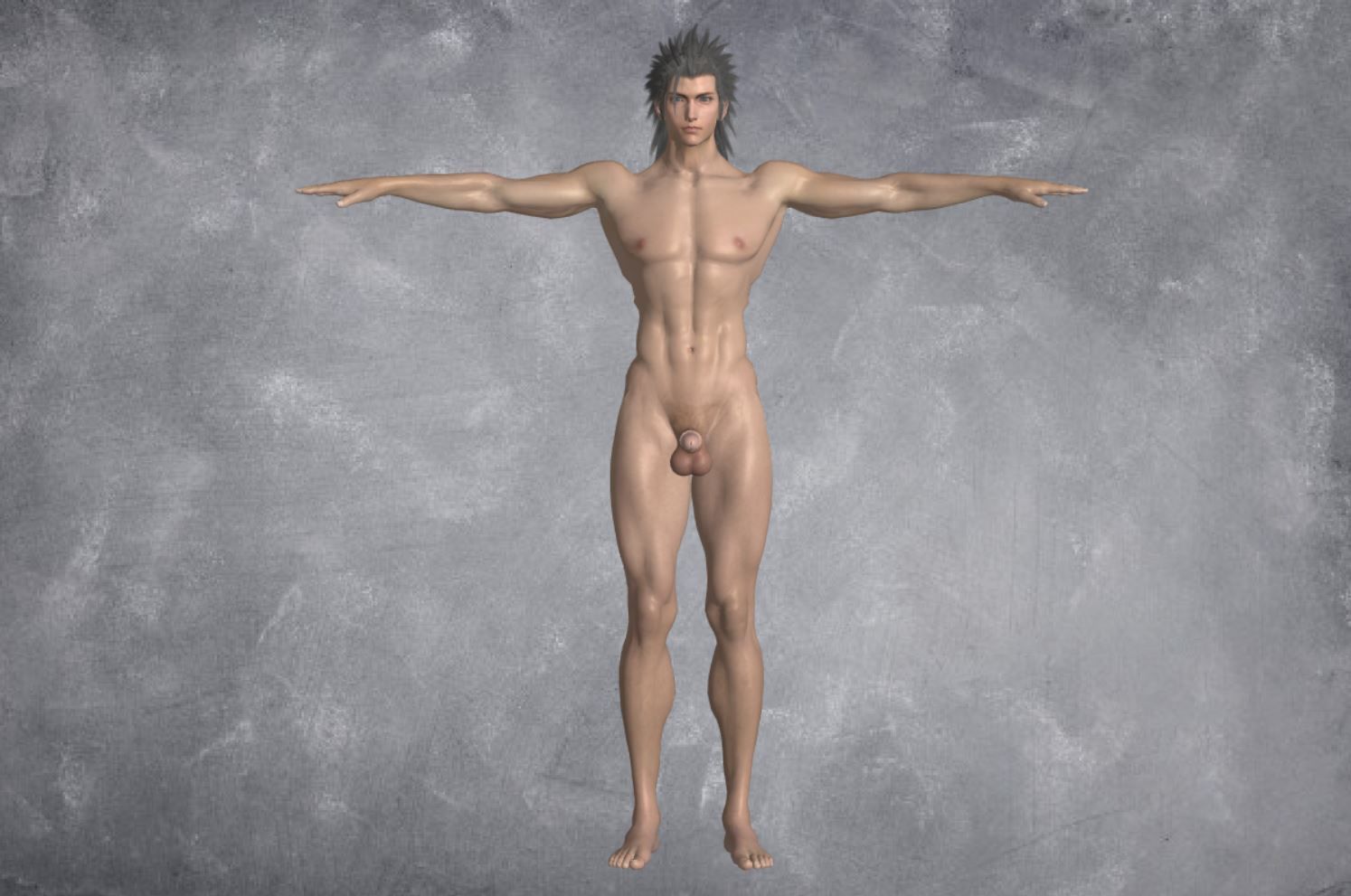 140 - Male Character 3D model_4