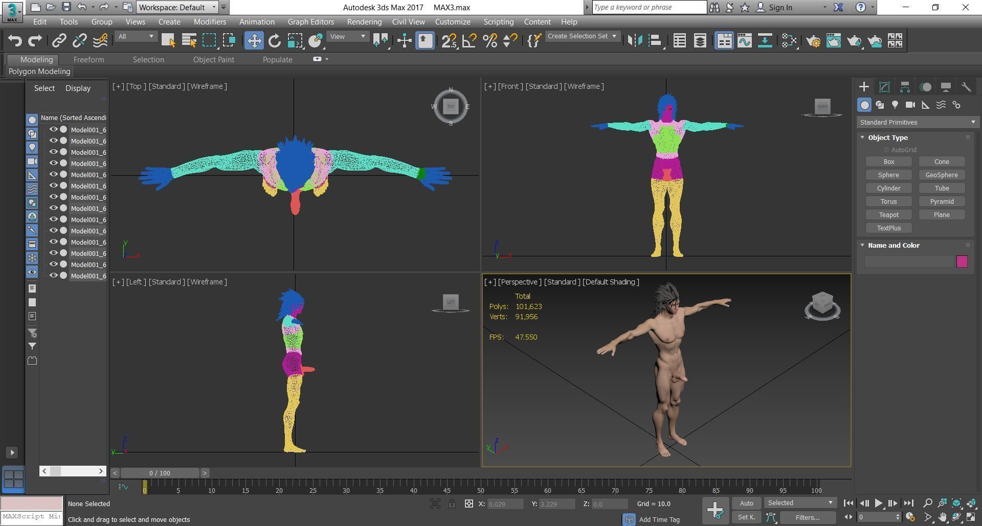 140 - Male Character 3D model_15