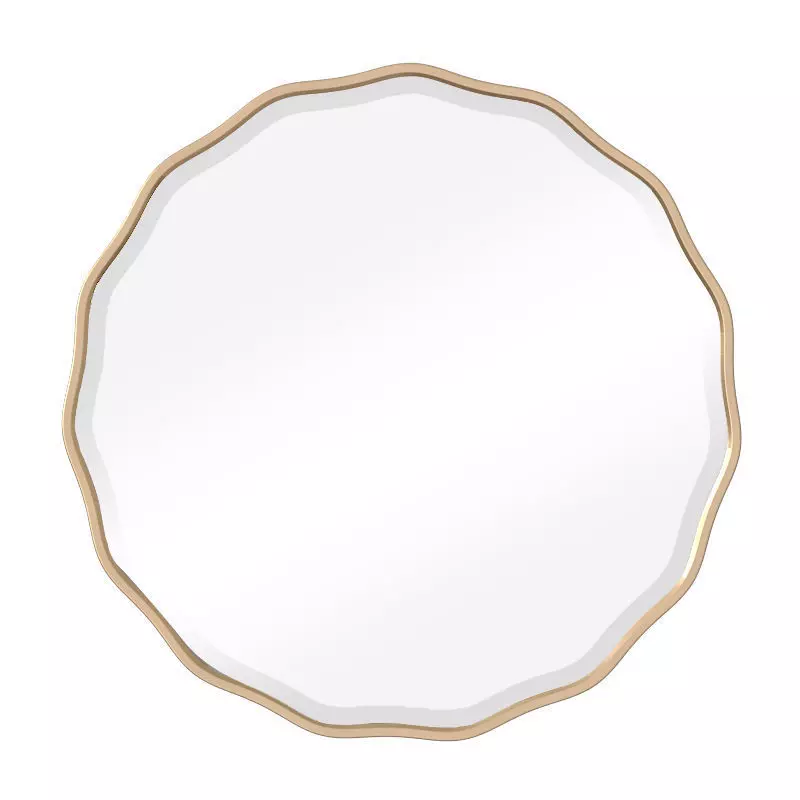UTTERMOST ANETA ROUND MIRROR 3D model_0