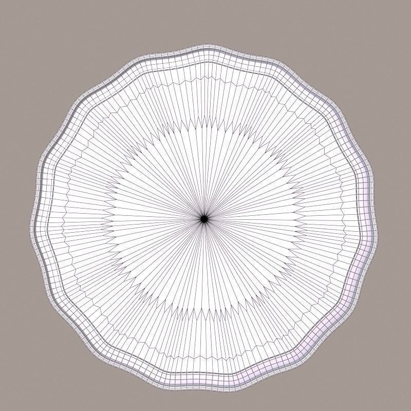 UTTERMOST ANETA ROUND MIRROR 3D model_2