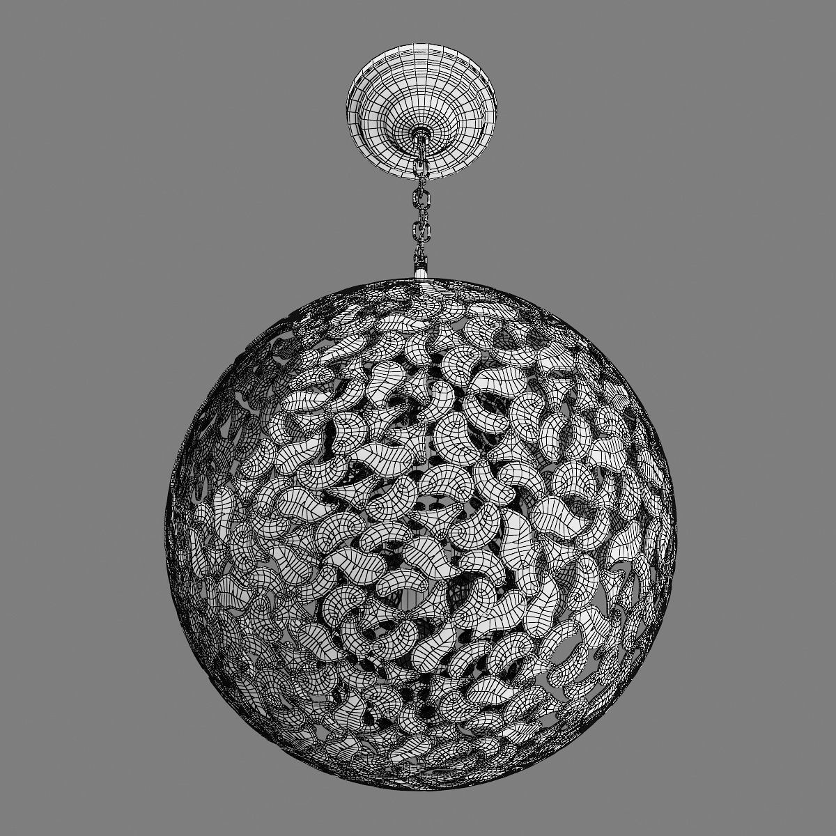 727061 Verona Lightstar Pendant chandelier 3D model_3