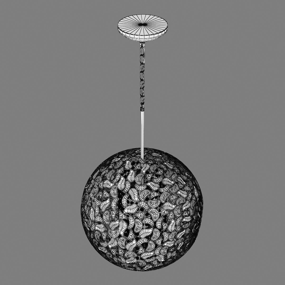 727061 Verona Lightstar Pendant chandelier 3D model_6