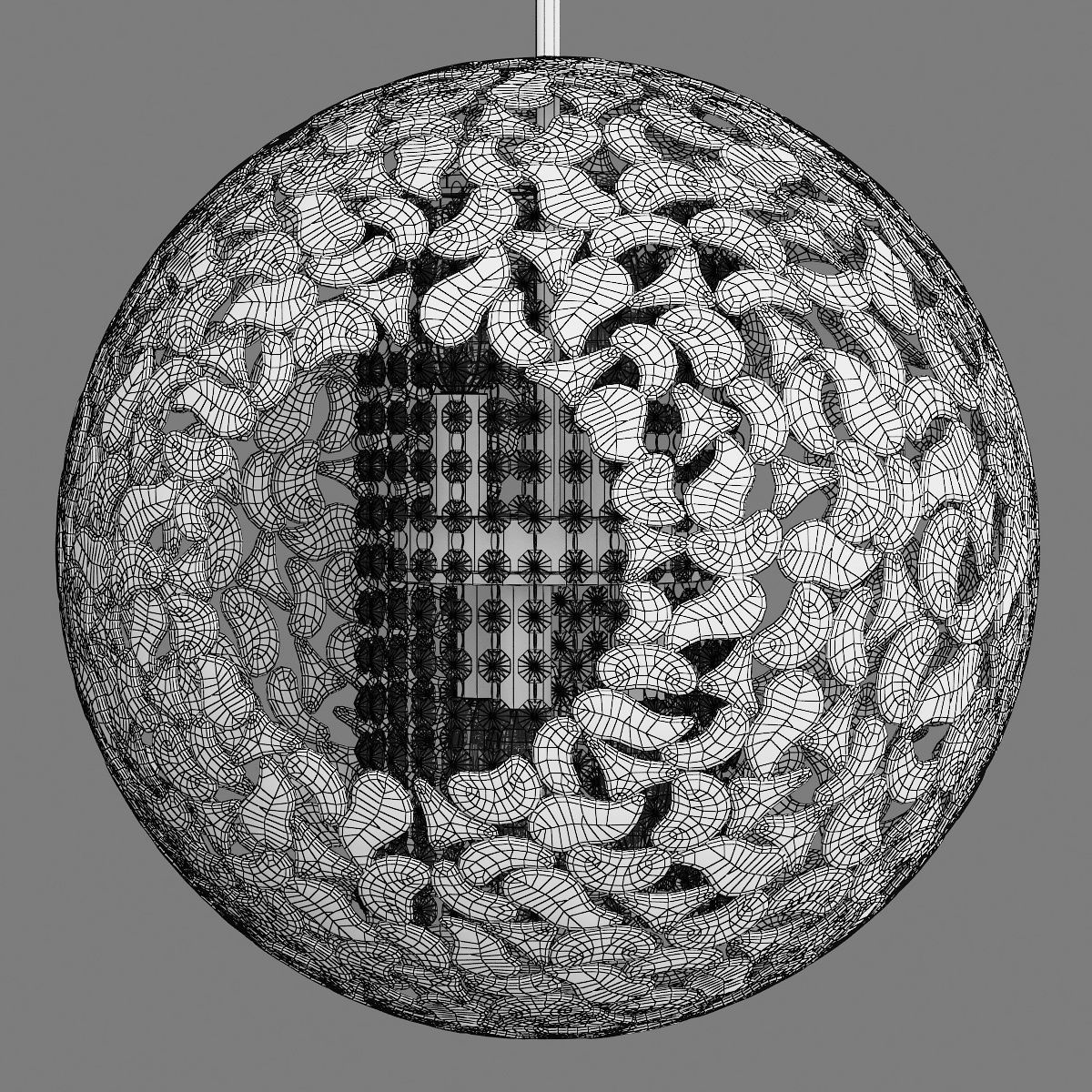 727061 Verona Lightstar Pendant chandelier 3D model_7