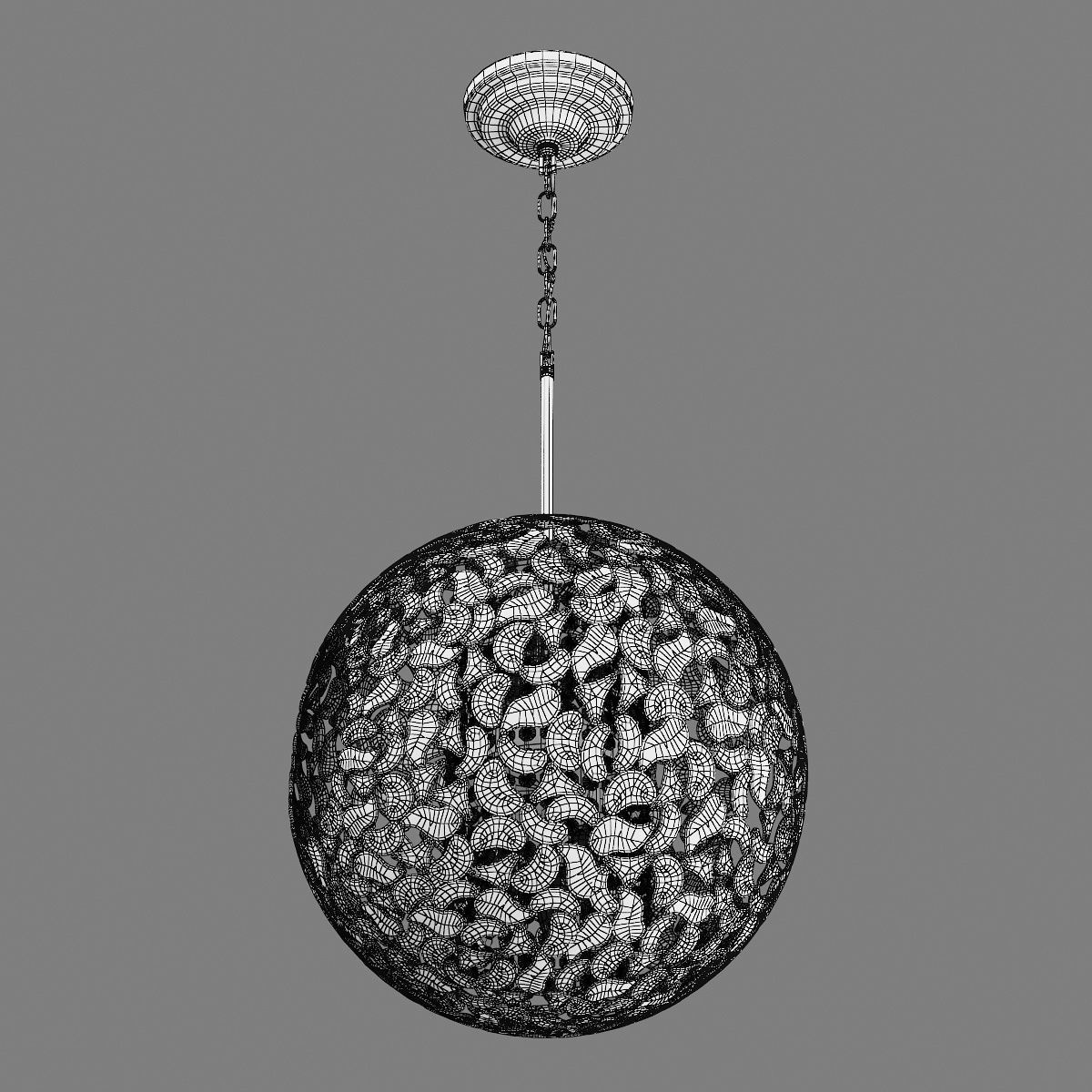 727061 Verona Lightstar Pendant chandelier 3D model_4