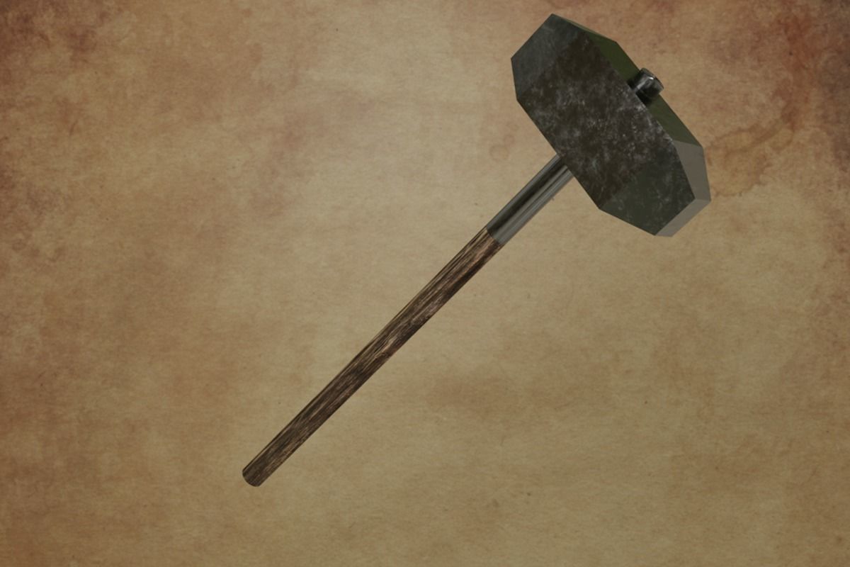 3D Medieval Weapons 3D model_4